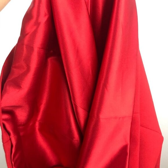 Tom And  Linda Platt Red Vintage Classic  Designer Pencil Dress women Size S - Picture 15 of 15